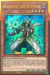Aleister the Invoker (Alternate Art) [MAGO-EN016] Gold Rare (ONLINE ORDER ONLY)