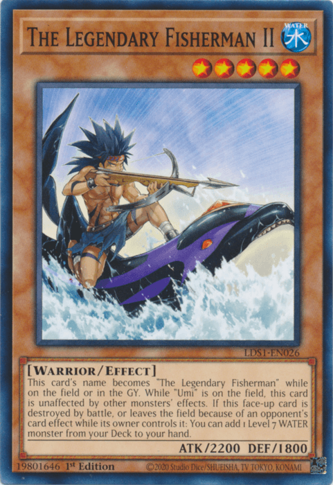 The Legendary Fisherman II [LDS1-EN026] Common (ONLINE ORDER ONLY)
