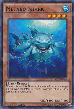 Metabo-Shark [BP03-EN068] Shatterfoil Rare (ONLINE ORDER ONLY)
