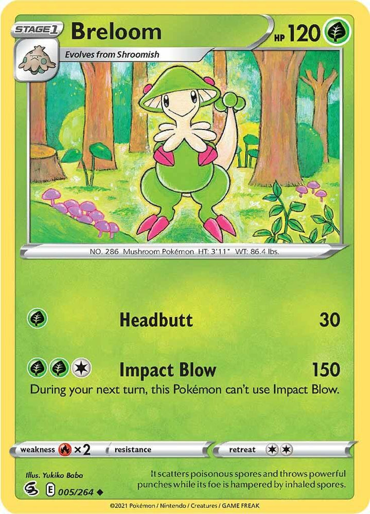Breloom (005/264) [Sword & Shield: Fusion Strike] (Online Only)