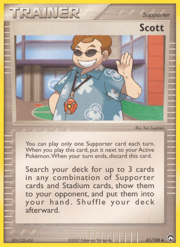 Scott (81/108) [EX: Power Keepers] (Online Only)