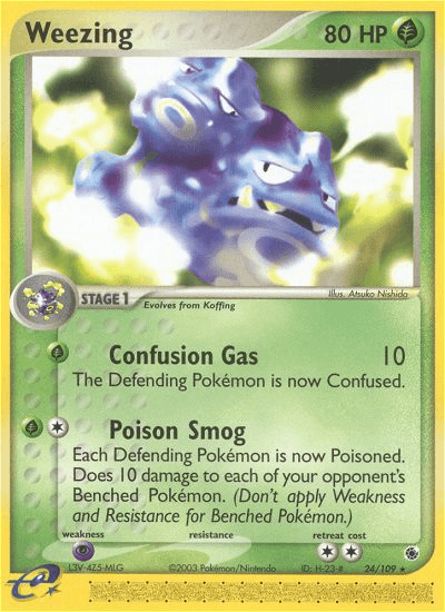 Weezing (24/109) [EX: Ruby & Sapphire] (Online Only)