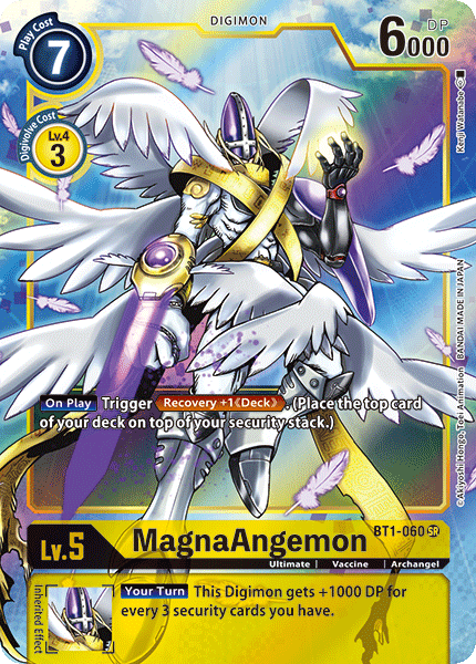 MagnaAngemon [BT1-060] (Alternate Art) [Release Special Booster Ver.1.0] (ONLINE ORDER ONLY)