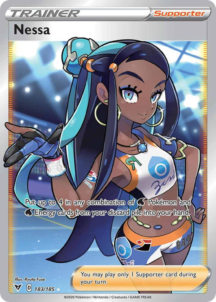 Nessa (183/185) [Sword & Shield: Vivid Voltage] (Online Only)