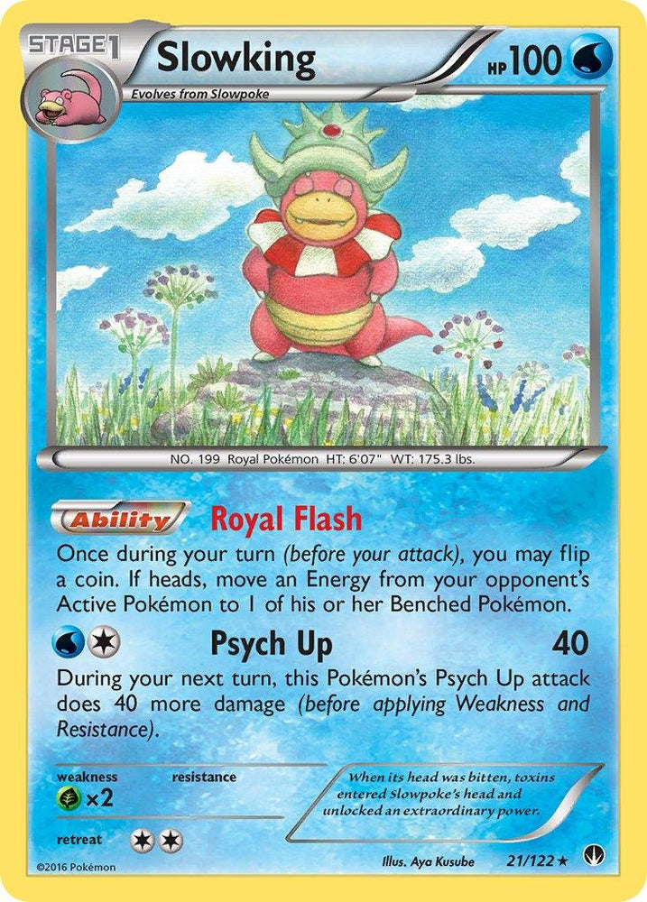Slowking (21/122) (Theme Deck Exclusive) [XY: BREAKpoint] (Online Only)
