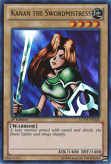 Kanan the Swordmistress [LCYW-EN228] Ultra Rare (ONLINE ORDER ONLY)
