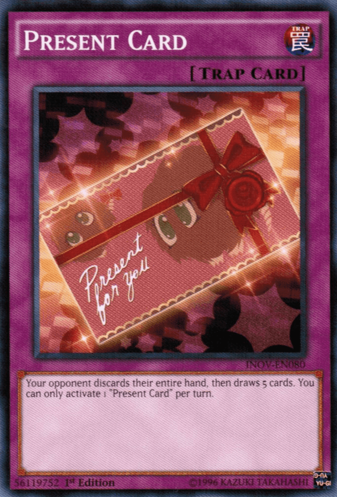 Present Card [INOV-EN080] Common (ONLINE ORDER ONLY)