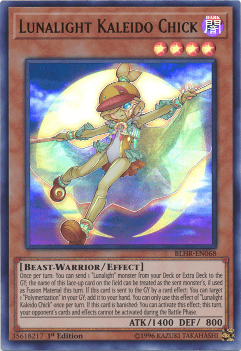 Lunalight Kaleido Chick [BLHR-EN068] Ultra Rare (ONLINE ORDER ONLY)