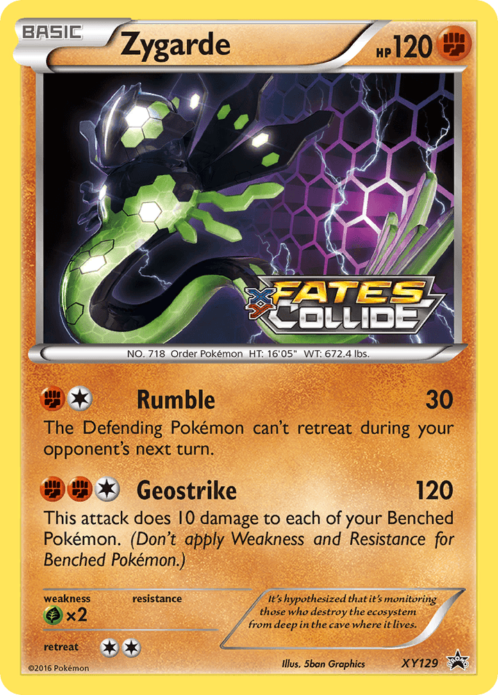 Zygarde (XY129) [XY: Black Star Promos] (Online Only)