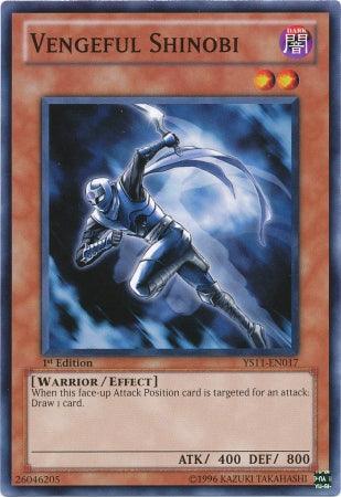 Vengeful Shinobi [YS11-EN017] Common (ONLINE ORDER ONLY)