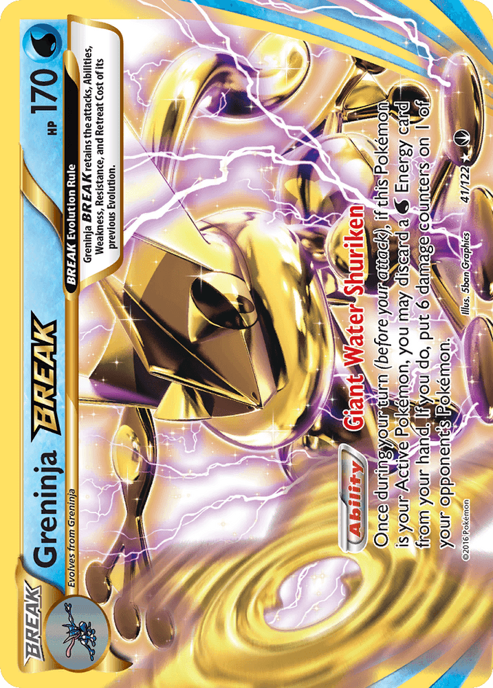 Greninja BREAK (41/122) [XY: BREAKpoint] (Online Only)