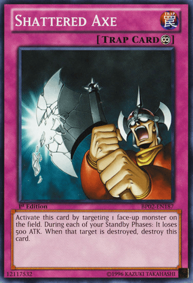 Shattered Axe [BP02-EN187] Mosaic Rare (ONLINE ORDER ONLY)