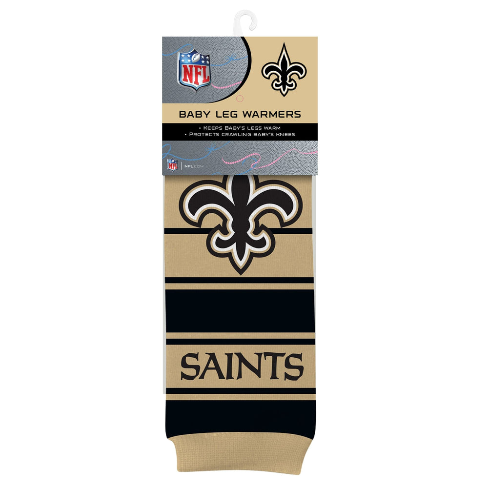 New Orleans Saints Baby Leg Warmers (ONLINE ORDER ONLY)