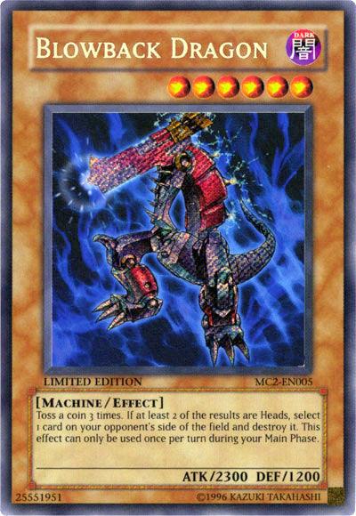 Blowback Dragon [MC2-EN005] Secret Rare (ONLINE ORDER ONLY)