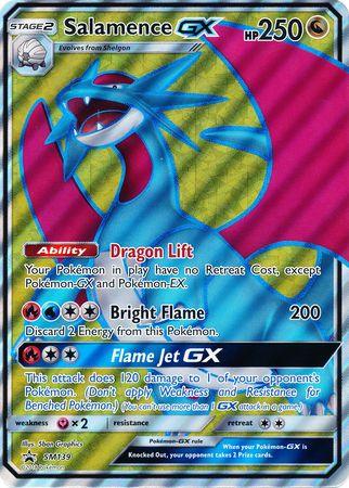 Salamence GX (SM139) (Jumbo Card) [Sun & Moon: Black Star Promos] (Online Only)
