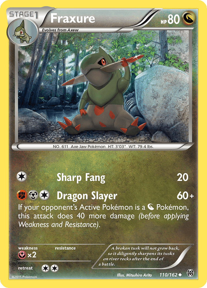 Fraxure (110/162) [XY: BREAKthrough] (Online Only)