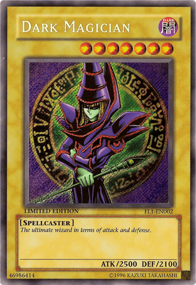 Dark Magician [FL1-EN002] Secret Rare (ONLINE ORDER ONLY)