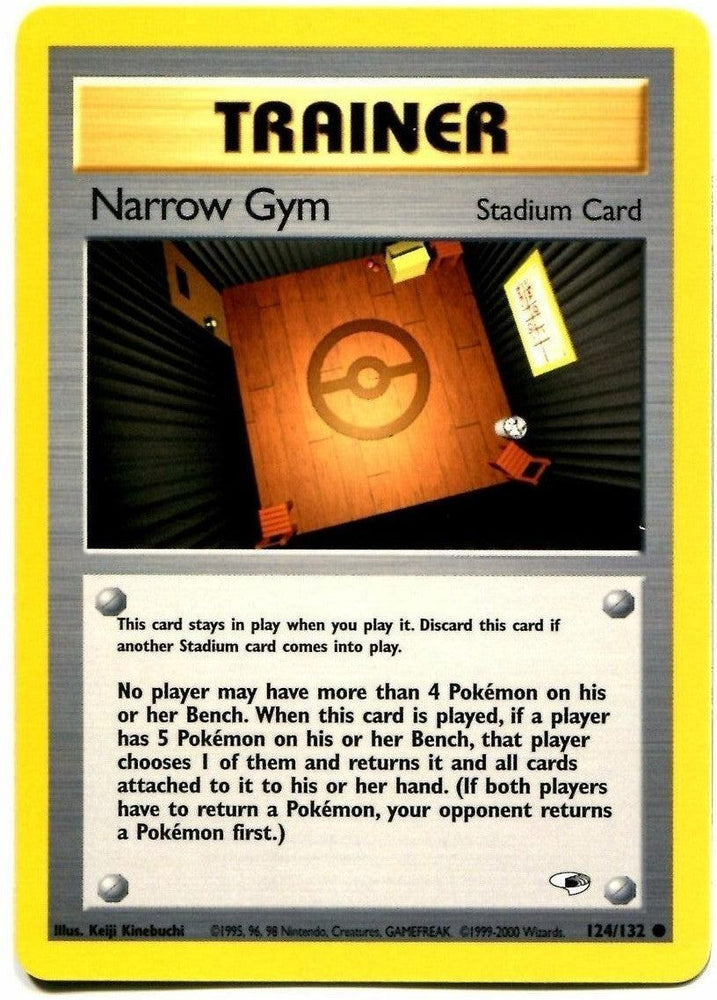 Narrow Gym (124/132) [Gym Heroes Unlimited] (Online Only)