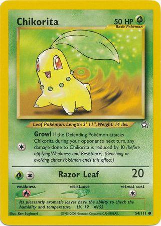 Chikorita (54/111) [Neo Genesis Unlimited] (Online Only)