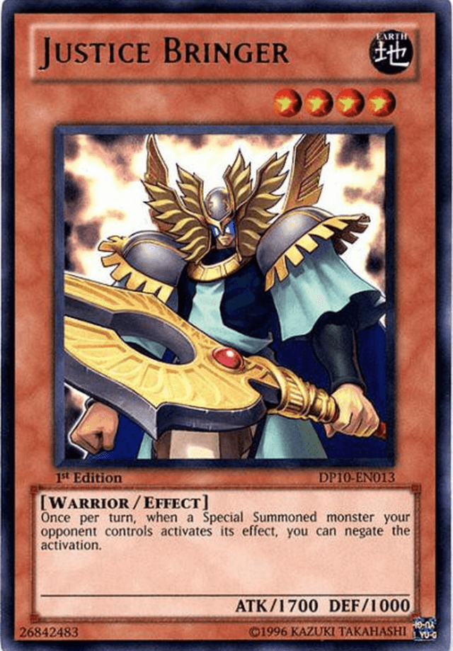 Justice Bringer [DP10-EN013] Ultra Rare (ONLINE ORDER ONLY)