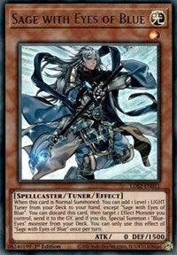 Sage with Eyes of Blue [LDS2-EN011] Ultra Rare (ONLINE ORDER ONLY)