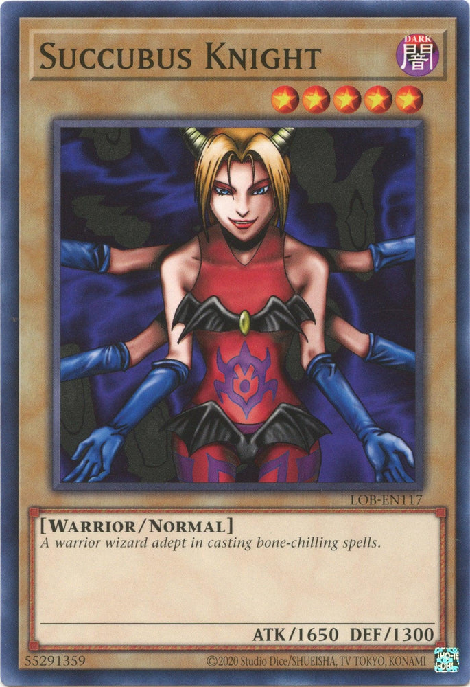 Succubus Knight (25th Anniversary) [LOB-EN117] Common (ONLINE ORDER ONLY)