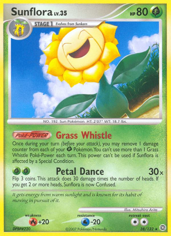 Sunflora (38/132) [Diamond & Pearl: Secret Wonders] (Online Only)
