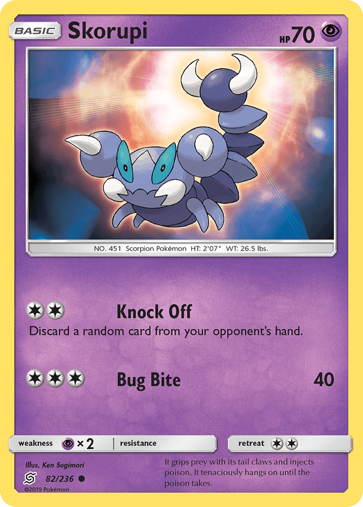 Skorupi (82/236) [Sun & Moon: Unified Minds] (Online Only)