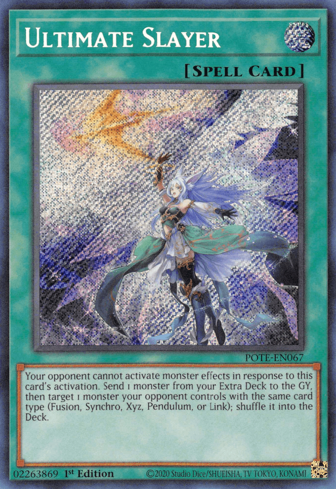 Ultimate Slayer [POTE-EN067] Secret Rare (ONLINE ORDER ONLY)
