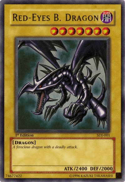 Red-Eyes B. Dragon [SDJ-001] Ultra Rare (ONLINE ORDER ONLY)