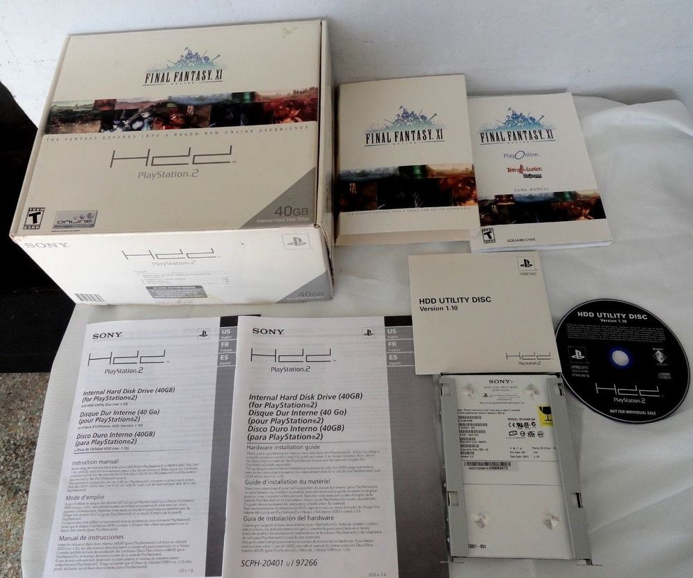 Final Fantasy XI with HDD (Playstation 2) (Online Only)