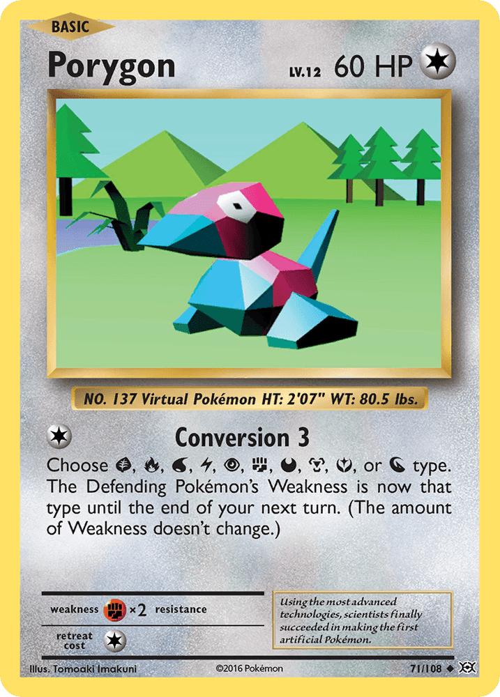 Porygon (71/108) [XY: Evolutions] (Online Only)