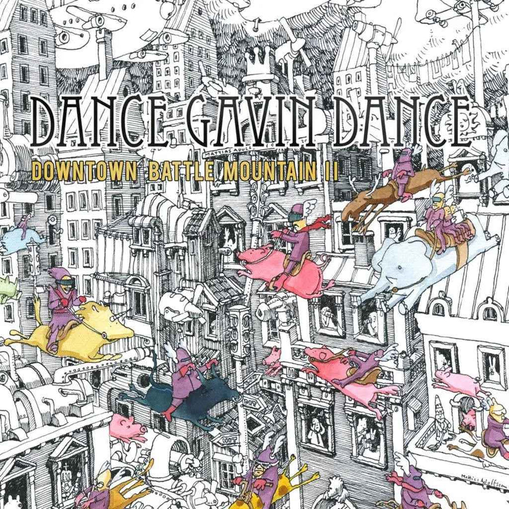 Dance Gavin Dance - Downtown Battle Mountain Ii (15Th Anniversary) [Light Blue Glitter LP] [Vinyl]