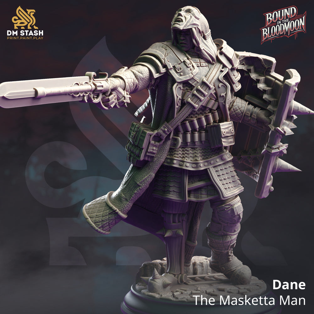 Dane, the Masketta Man (Male Human Ranger) (Online Only)