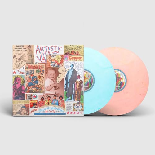 Daniel Johnston - Artistic Vice (Light Blue & Peach Swirl) (2 Lp) [Vinyl] (ONLINE ORDER ONLY)