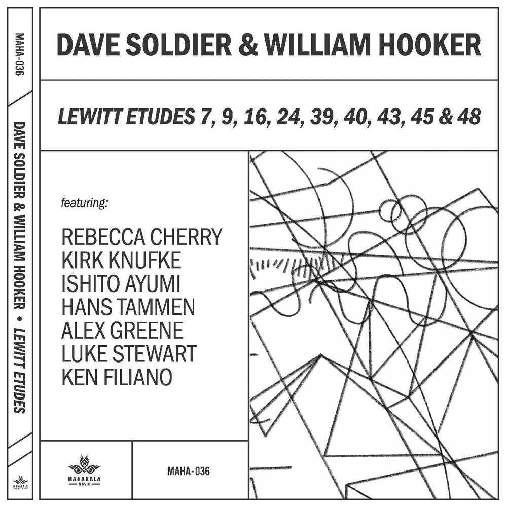 Dave & William Hooker Soldier - Lewitt Etudes [CD] (ONLINE ORDER ONLY)