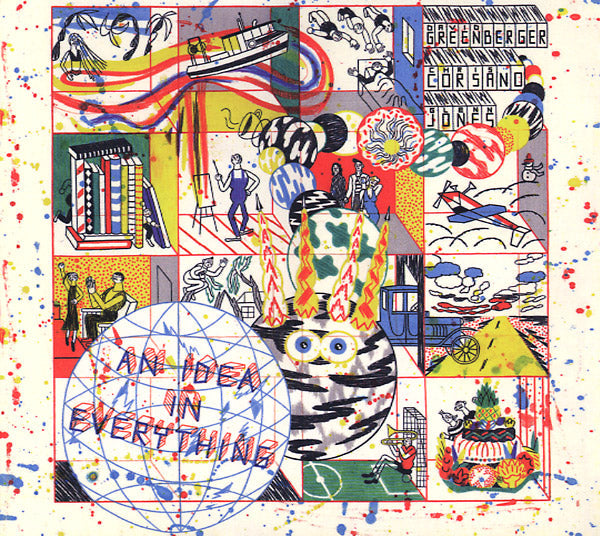 DAVID GREENBERGER/GLENN JONES/CHRIS CORSANO - An Idea In Everything [CD] (ONLINE ORDER ONLY)