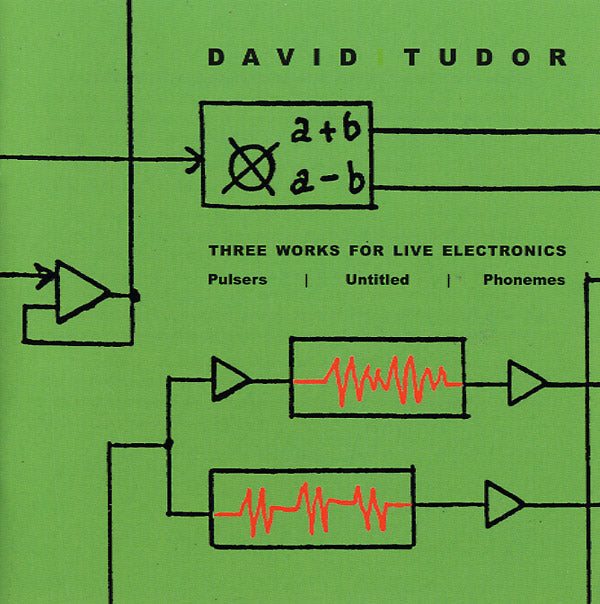 DAVID TUDOR - Three Works For Live Electronics [CD]