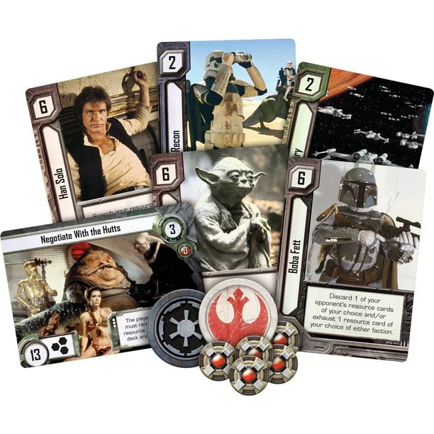 Star Wars: Empire vs. Rebellion - Card Game (Online Order Only)