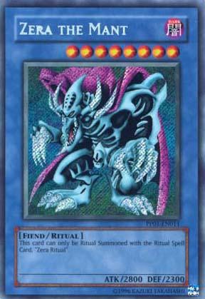 Zera the Mant [PP01-EN011] Secret Rare (ONLINE ORDER ONLY)