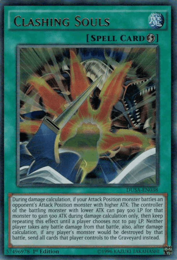 Clashing Souls [DUSA-EN038] Ultra Rare (ONLINE ORDER ONLY)