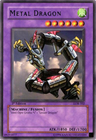 Metal Dragon [LOB-102] Rare (ONLINE ORDER ONLY)