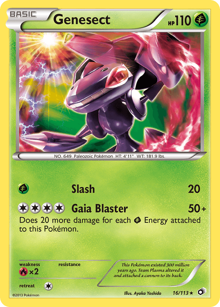 Genesect (16/113) [Black & White: Legendary Treasures] (Online Only)