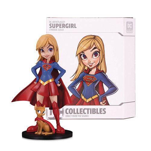 DC Artists' Alley Color Supergirl by Chrissie Zullo PVC Figure (ONLINE ORDER ONLY)