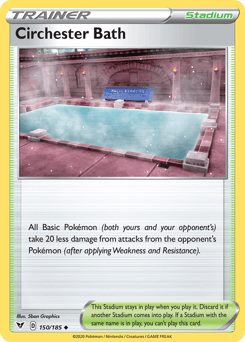 Circhester Bath (150/185) [Sword & Shield: Vivid Voltage] (Online Only)