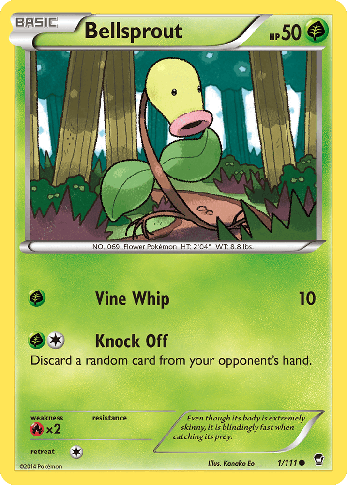Bellsprout (1/111) [XY: Furious Fists] (Online Only)