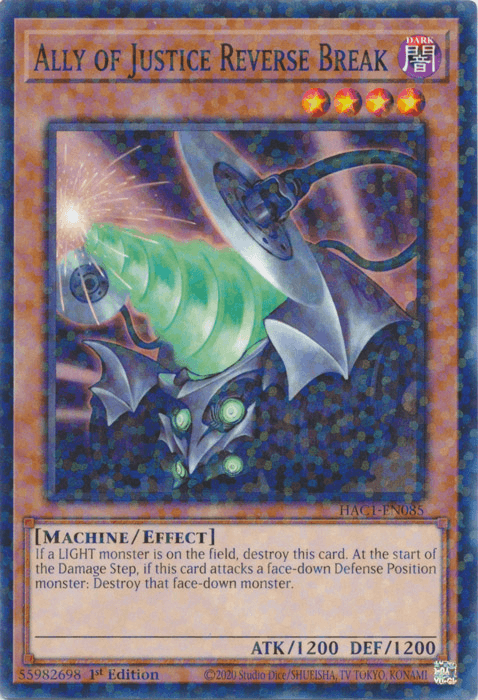 Ally of Justice Reverse Break (Duel Terminal) [HAC1-EN085] Common (ONLINE ORDER ONLY)