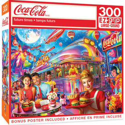 Coca-Cola - Future Times 300 Piece EZ Grip Jigsaw Puzzle