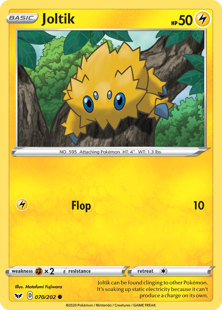 Joltik (070/202) [Sword & Shield: Base Set] (Online Only)