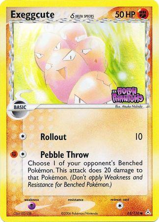 Exeggcute (65/110) (Delta Species) (Stamped) [EX: Holon Phantoms] (Online Only)